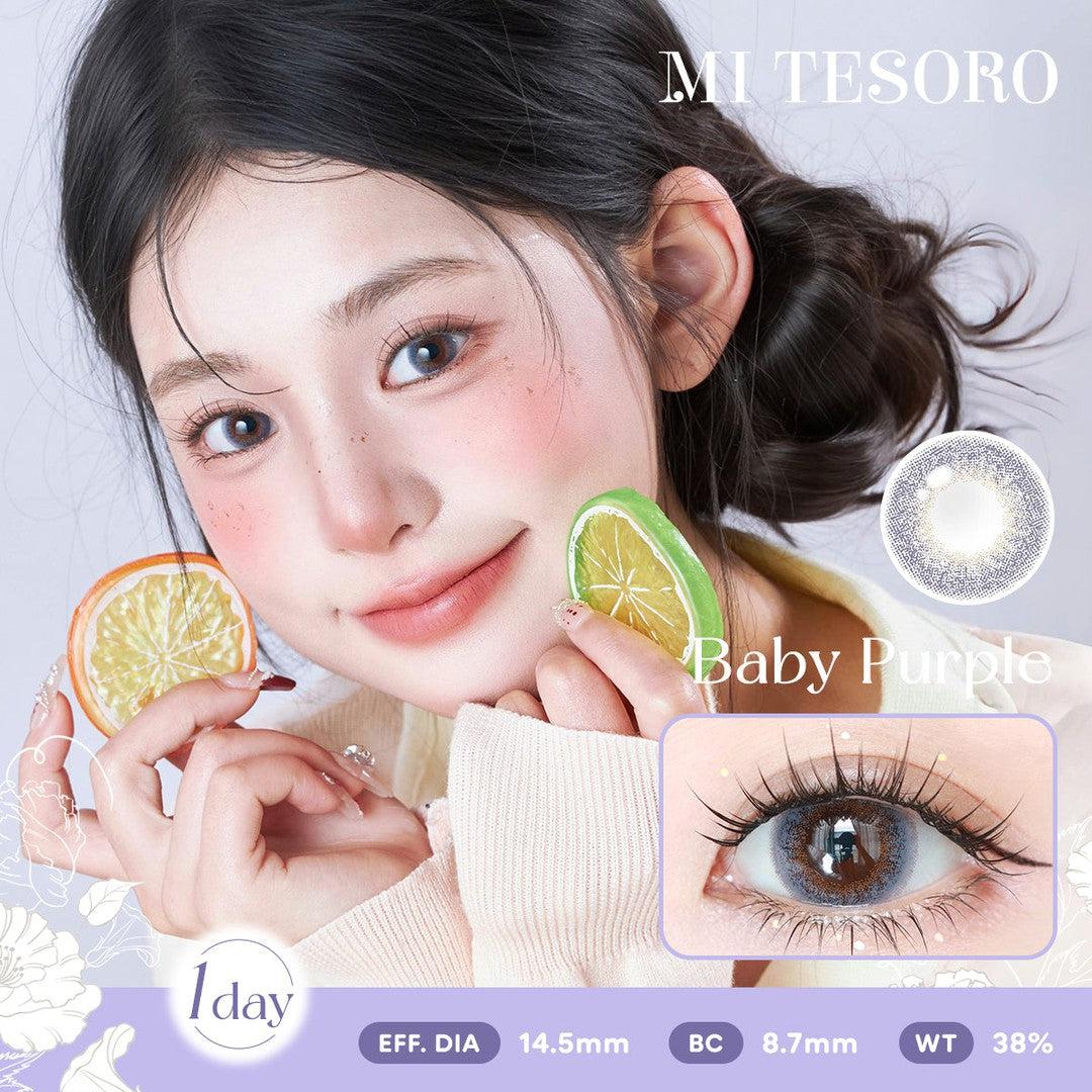 Baby Purple-Mi Tesoro 1 Day Color Con 10pcs