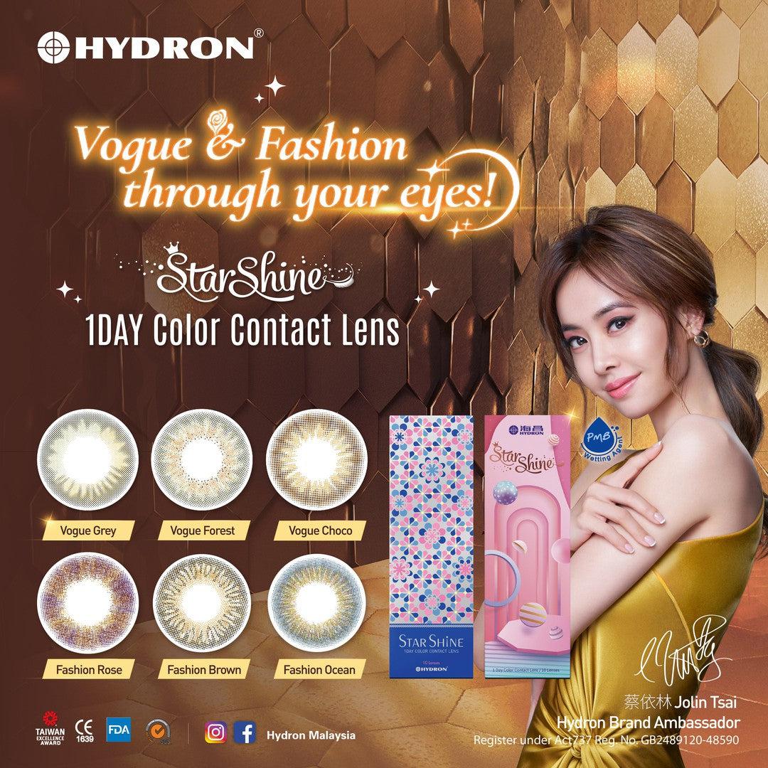 Fashion Rose-Star Shine 1 Day Color Contact Lenses 10pcs