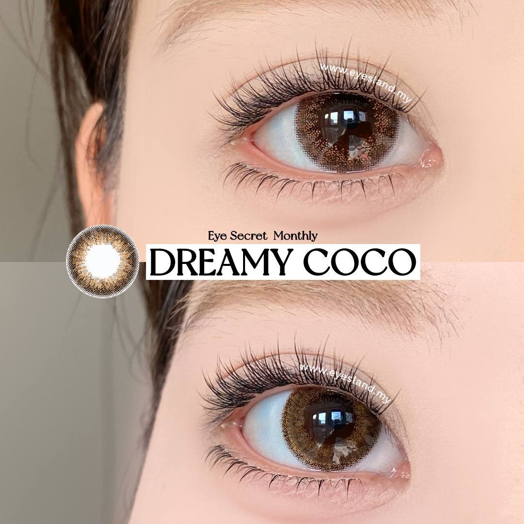 Dreamy Coco-Eye Secret 38% Monthly Color Lens 2pcs