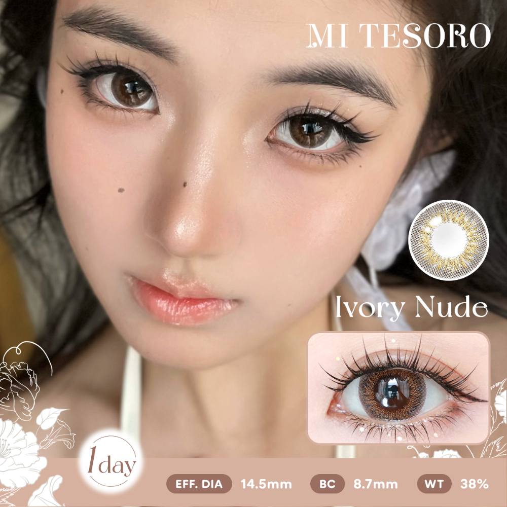 Ivory Nude-Mi Tesoro 1 Day Color Con 10pcs