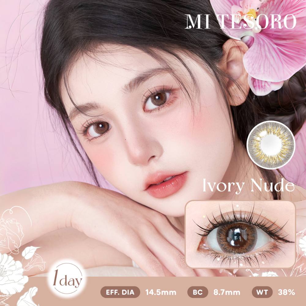 Ivory Nude-Mi Tesoro 1 Day Color Con 10pcs