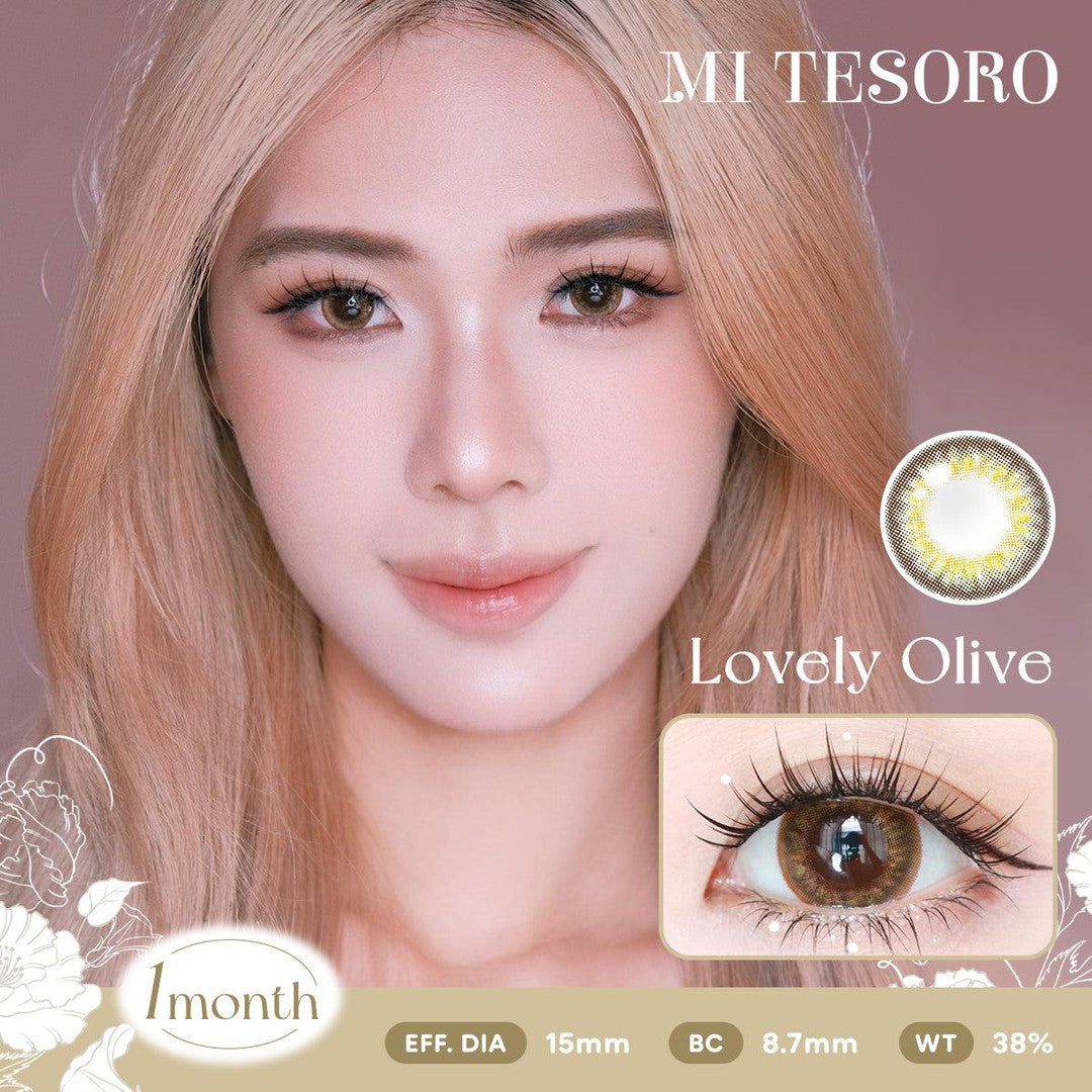 Lovely Olive-Mi Tesoro Monthly Color Con 2pcs