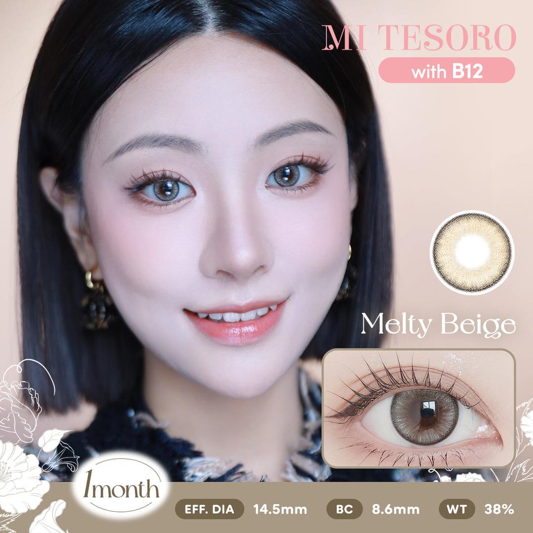 Melty Beige-Mi Tesoro Monthly Color Con 2pcs