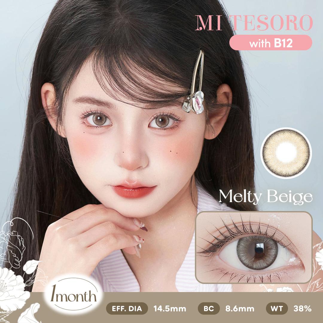 Melty Beige-Mi Tesoro Monthly Color Con 2pcs