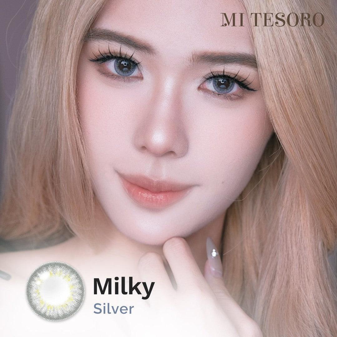 Milky Silver-Mi Tesoro Monthly Color Con 2pcs