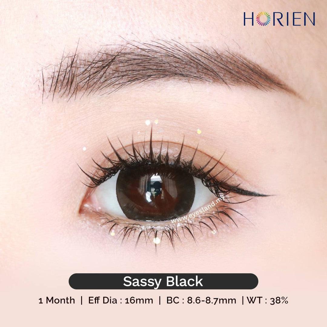 Sassy Black-Eye Secret 38% Monthly Color Lens 2pcs