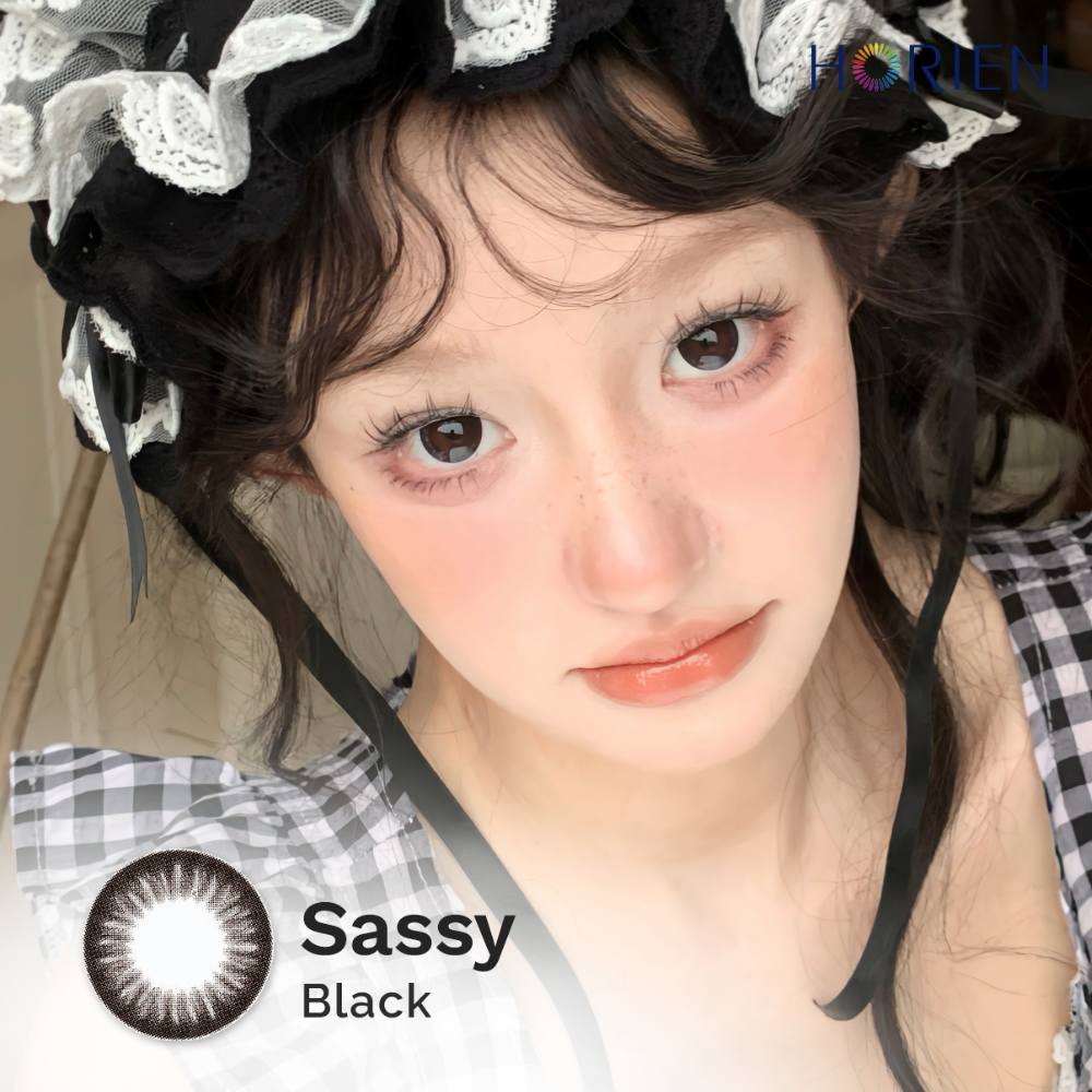 Sassy Black-Eye Secret 38% Monthly Color Lens 2pcs