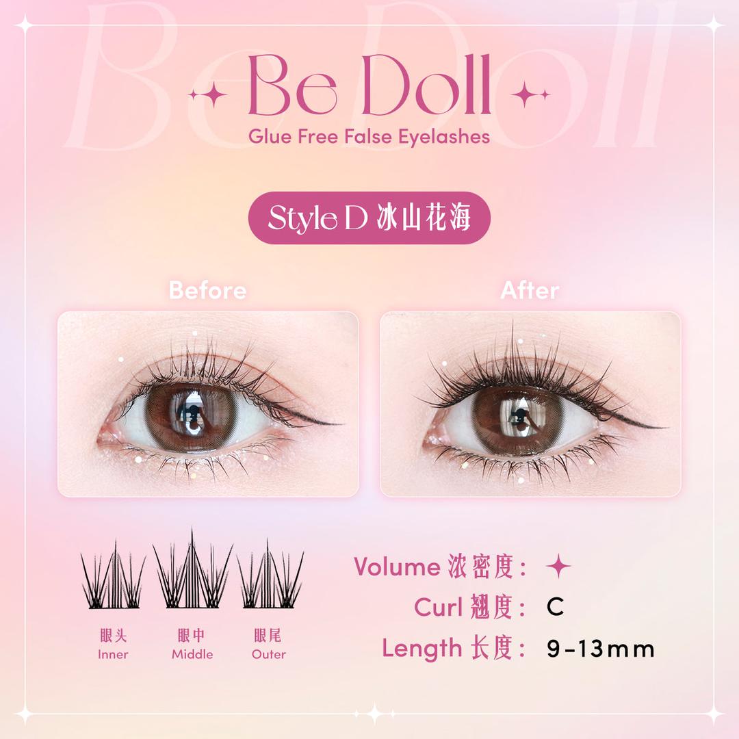 Be Doll Glue free False Eyelashes