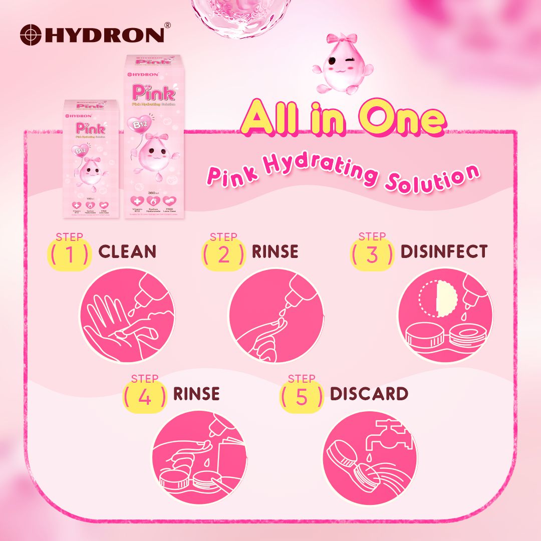 Hydron Pink Hydrating Solution – 100ml x2