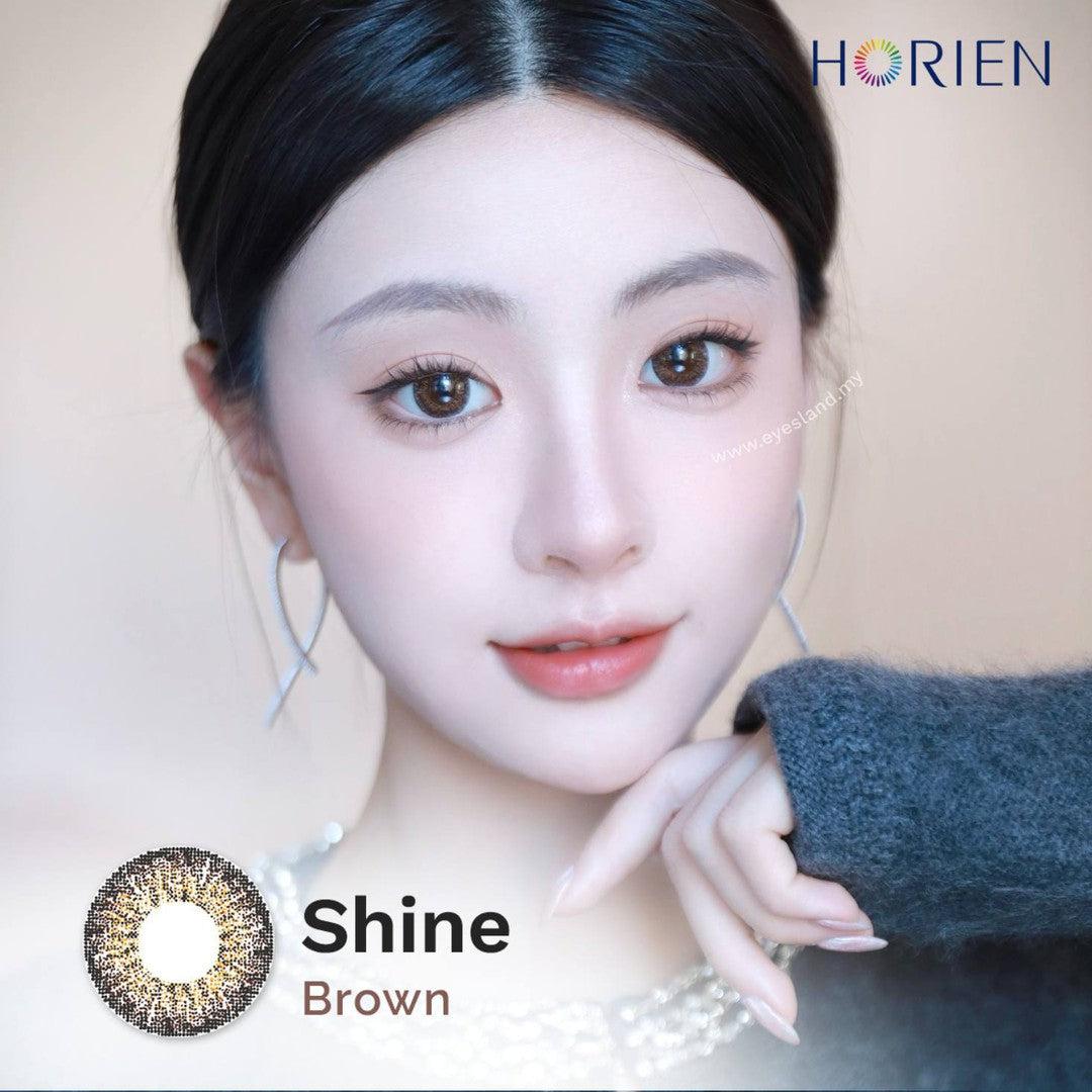 Shine Brown-Eye Secret 38% 3 Month Color Lens 2pcs