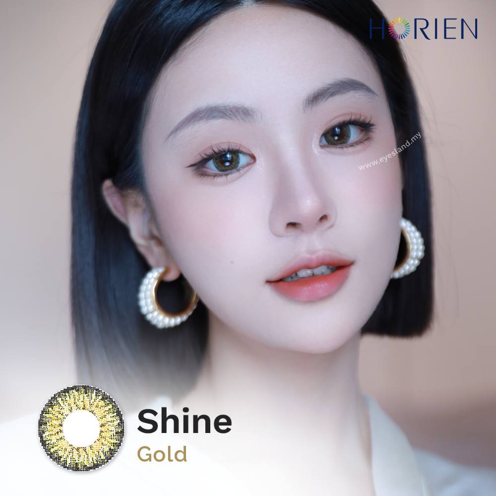 Shine Gold-Eye Secret 38% 3 Month Color Lens 2pcs