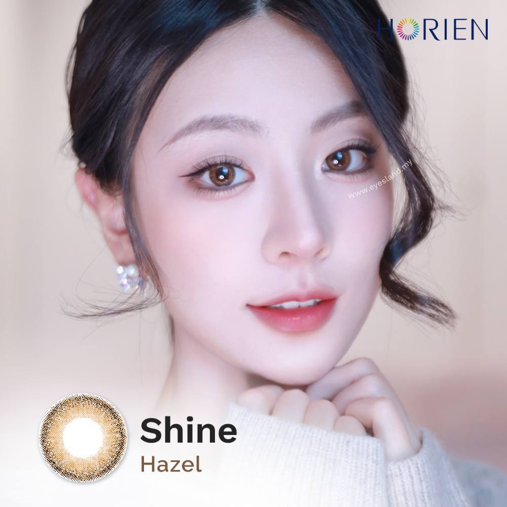 Shine Hazel-Eye Secret 38% 3 Month Color Lens 2pcs