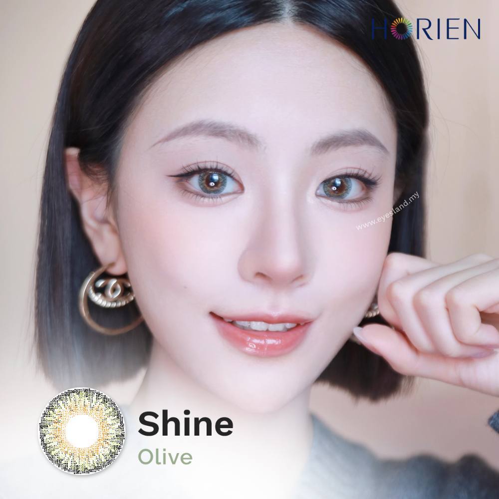 Shine Olive-Eye Secret 38% 3 Month Color Lens 2pcs