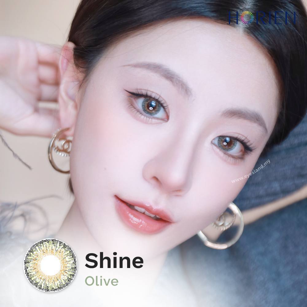 Shine Olive-Eye Secret 38% 3 Month Color Lens 2pcs