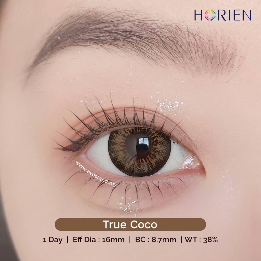 True Coco-Eye Secret 38% 1 Day Color Lenses 10pcs